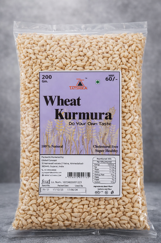 Wheat Kurmura | Healthy Millet-Based Snacks by Tatshika