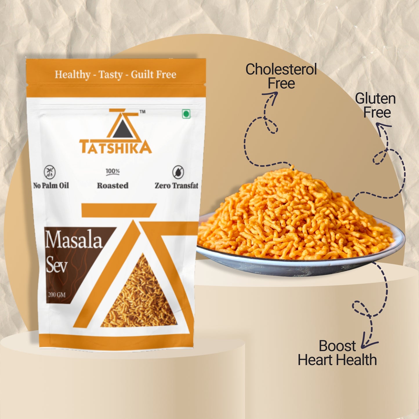 Masala Besan Sev or Bhujiya – Extra Spicy, Extra Fun