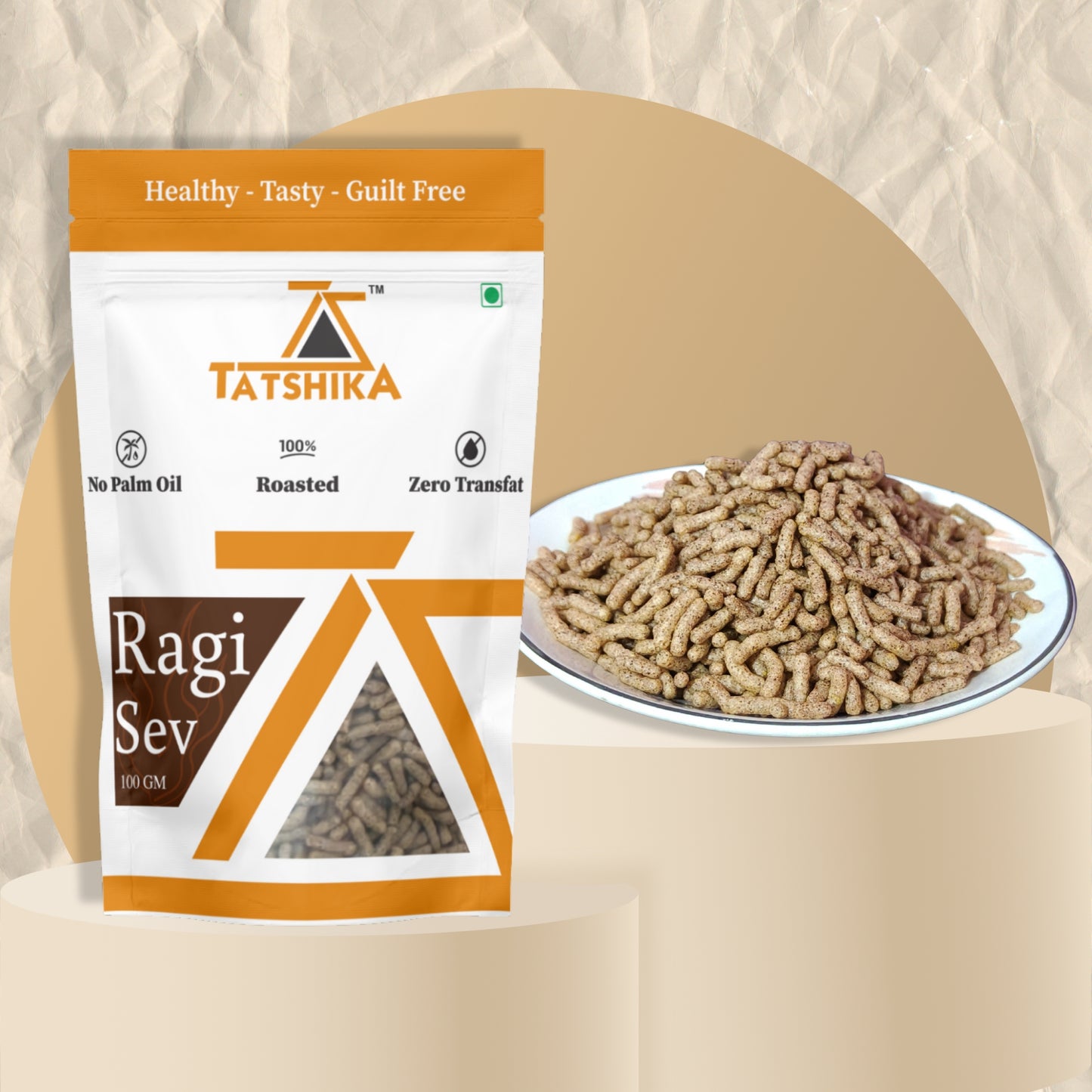 Ragi Sev—A Millet Twist to Traditional Sev or Bhujiya